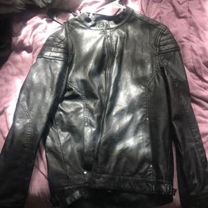 Hoax leather jacket